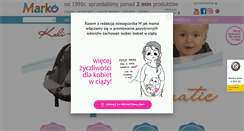 Desktop Screenshot of marko-baby.pl