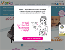 Tablet Screenshot of marko-baby.pl